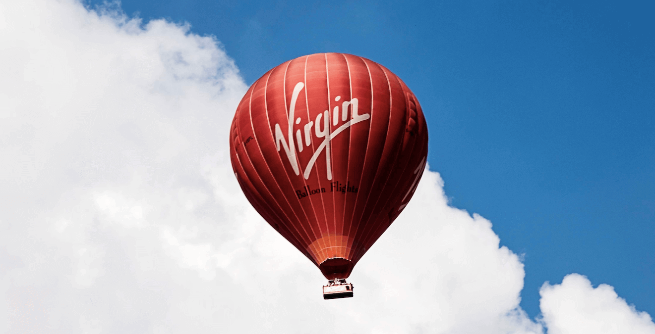 Jungfrau Heißluftballon